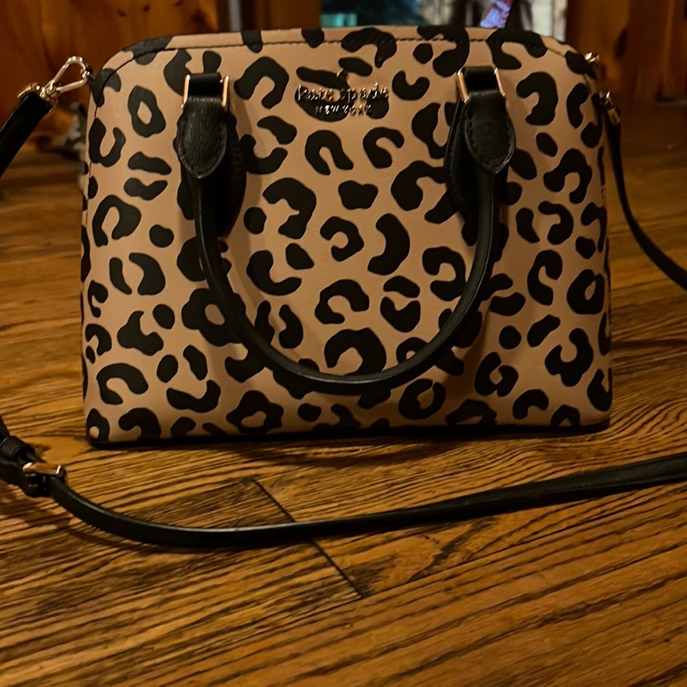 Cheetah print Kate spade purse